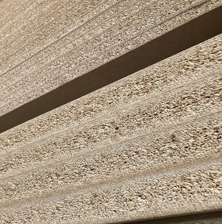 Lightweight particle board